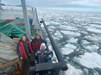 Сотрудники НПО «Тайфун»  вернулись из  морской экспедиции в Арктике