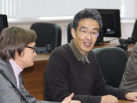 19 декабря НПО «Тайфун» посетил Ю. Онда - профессор, руководитель центра изотопной динамики в окружающей среде университета г. Цукубы, Япония