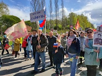 НПО «ТАЙФУН» в шествии «Бессмертный полк» 9 мая
