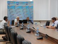 НПО "Тайфун" посетил министр природных ресурсов, экологии и благоустройства Калужской области